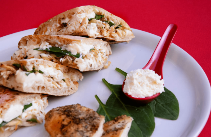 Chicken Spinach Panini